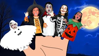 Halloween Finger Familie  HalloweenLieder für Kinder  Kuku und Cucudu [upl. by Annazus945]