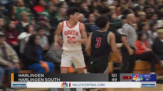 Harlingen edges rival Harlingen South on the hardwood 5049 [upl. by Anuhsal345]