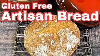 How to Make GLUTEN FREE ARTISAN BREAD with King Arthur Gluten Free Bread Flour [upl. by Crompton757]