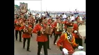 Bellarena Accordion Band  ABOD Relief of Derry Celebrations 1986 [upl. by Aronow]