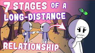 7 Stages of a Long Distance Relationship [upl. by Trammel924]