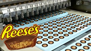 HOW ITS MADE Reeses Peanut Butter Cups [upl. by Corel]