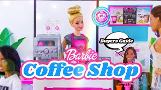 Barbie Coffee Shop Play Set  Buyers Guide [upl. by Held]