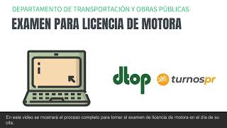 Examen para Licencia de Motora [upl. by Leay]