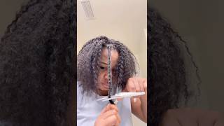 Hair loss after braids maintenance blowout hair braids maintenancevlog howto [upl. by Edric]