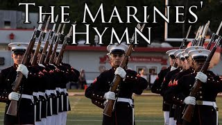 US March The Marines Hymn Instrumental [upl. by Akehsyt]