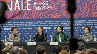 Berlinale Live 2024 Press Conference quotA Different Manquot [upl. by Atinnek]