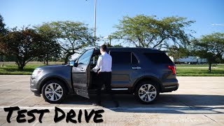 2018 Ford Explorer Limited  test drive  100 rental cars [upl. by Runck]