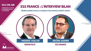 Jérôme Saddier fait son bilan  « Ma fierté est d’avoir rassemblé la famille de l’ESS » [upl. by Yesdnik]