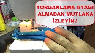 Yorganlama Ayağı Nasıl Alınır Montajı Özellikleri Yürütme Ayağı [upl. by Sam]