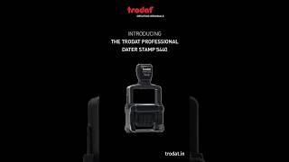 Trodat Professional Dater Stamp 5440 Features [upl. by Tana]