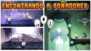 Como encontrar a los Soñadores  Para el final de Hollow Knight [upl. by Novyat]