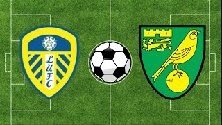 Leeds United vs Norwich Highlights Goals  Championship 202324 Playoffs  eFootball PES 2021 [upl. by Ruthi]