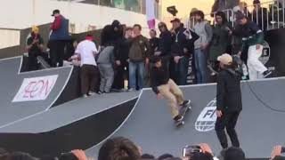 【スケボー】最高得点！？大技！！池田大亮 FISEHiroshima 決勝 SKATEBOARD [upl. by Nwahsirhc491]