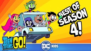 Season 4 BEST Moments Part 2  Teen Titans Go  dckids [upl. by Brufsky975]