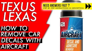 How to Remove Decals from Cars  Quick Safe and Cheap [upl. by Erund]