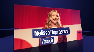 het Grote Voorzittersdebat van Knack en TrendsKanaal Z  Melissa Depraetere Vooruit [upl. by Donica]