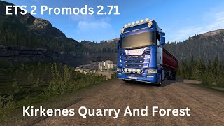 ETS2 v151  PROMODS 271 NEW LOADING AREA KIRKENES [upl. by Reba]