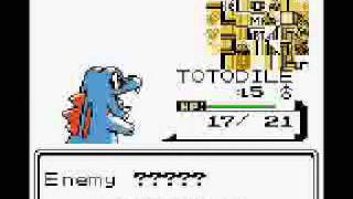 Look who I found Pokemon GoldSilver MissingNo [upl. by Aleyam]