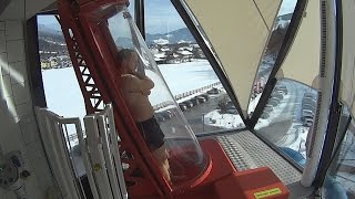 Scary Looping Slide at Therme Amadé [upl. by Meeks]