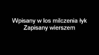 Gabriel Fleszar Kroplą Deszczu tekst [upl. by Cardew]