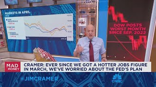 Jim Cramer makes sense of todays market decline [upl. by Anwahsad407]