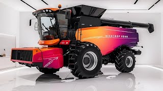 Unveiling the Future 2025 NexCrop Vision Combine Will Change Farming Forever [upl. by Samled]