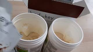 How to mix Nutrilite Protein Powder and Bodykey Meal Replacement Chocolate [upl. by Aretahs]