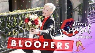 A Decent Proposal Hannah Hart’s Hilarious Bloopers [upl. by Atnas]