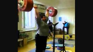 Chingiz Mogushkov  518 lb Push Press  235kg [upl. by Kay]