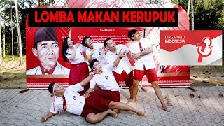 MEDAN MERDEKA  LOMBA MAKAN KERUPUK [upl. by Bremble]