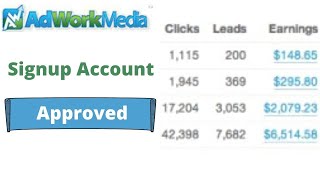 How To Create Adworkmedia Account And Get Approved  Adworkmedia Best Cpa Network For CPA Maeketer [upl. by Linzy]