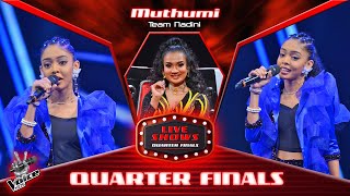 Muthumi Alwis  Naden නාදෙන්  Quarter Finals [upl. by Ahsinra]