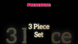 Presenting 3 Piece Set fashion 3pieceset music shorts trending [upl. by Reginnej297]