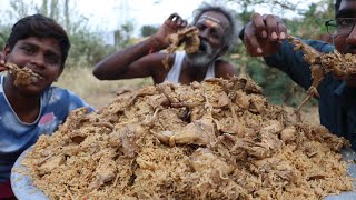 QUAIL BIRYANI  Prepared by my Daddy Arumugam  Village food factory [upl. by Regine]