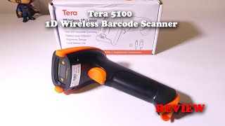 Tera 5100 1D Wireless Barcode Scanner REVIEW [upl. by Jammin]