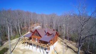 Energy efficient log home in Pisgah Forest [upl. by Eidde]