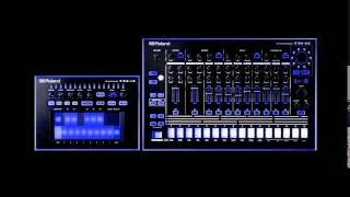 Roland AIRA TR8 amp TB3 Acid Techno [upl. by Ariella]