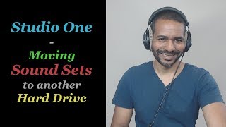 Studio One  Moving Sound Sets to another hard disk [upl. by Repohtsirhc]