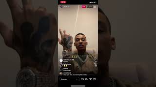 Fredo Full Insta Live Explains Fight in Dubai Say CGM are 🧢 👀  fredo diggad cgm ukdrill [upl. by Cuhp]