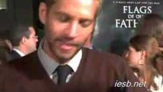 Paul Walker Interview FOOF Premiere [upl. by Dempster]