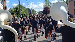 COURSURHEURE 🇧🇪 Procession et marche folklorique SaintJeanBaptiste 2024 13 [upl. by Tonia]