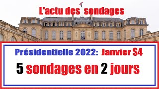 LActu des Sondages  Présidentielles 2022  Alors ça bouge comment [upl. by Raynold]