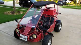 Hammerhead 150 Street Legal Electric Vehicle conversion Part 1 of 4 [upl. by Howzell649]