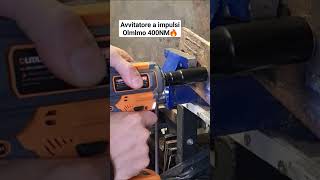 avvitatore a impulsi Olmlmo 400NM amazon powertools bricolage faidate metal drill howto diy [upl. by Hukill293]