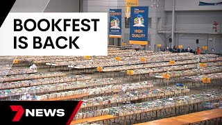 Books for bargainbasement prices as Lifeline Bookfest returns  7 News Australia [upl. by Eiba176]