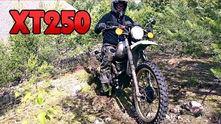 Yamaha XT250  Hard Enduro Pt2 [upl. by Notnyw]