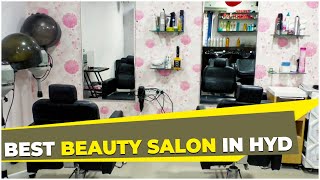 Best Beauty Parlours in Hyderabad  Top Salons In Hyderabad  Hybiz tv [upl. by Anerual590]