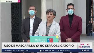 Transmisión  ADIÓS MASCARILLAS Eliminan obligatoriedad de protección facial y el Pase de Movilidad [upl. by Stauffer104]