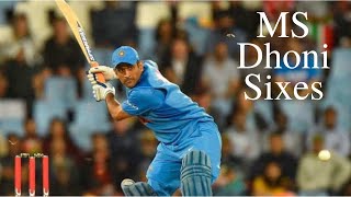 MS Dhoni Sixes [upl. by Nhguavoj303]